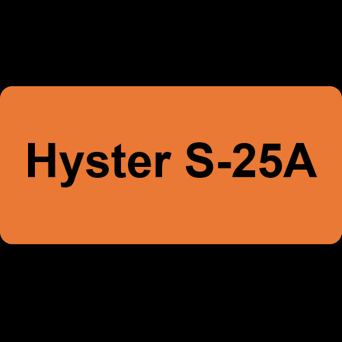 Hyster S-25A